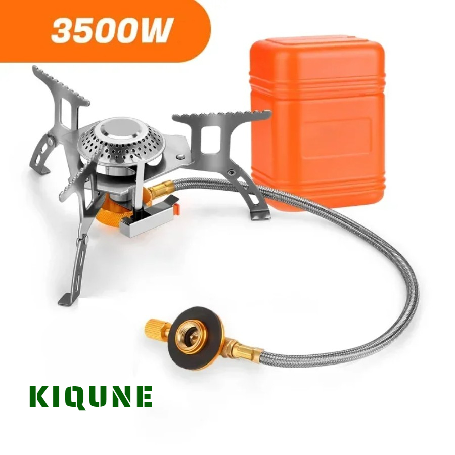 Camping Cooking No Gas - Camping Gas Stove Portable Folding Outdoor