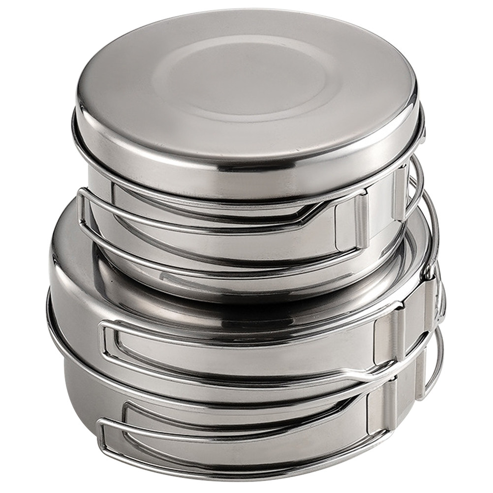 1Set Outdoor Stainless Steel C - Camping Cooking Sets 评论和价格