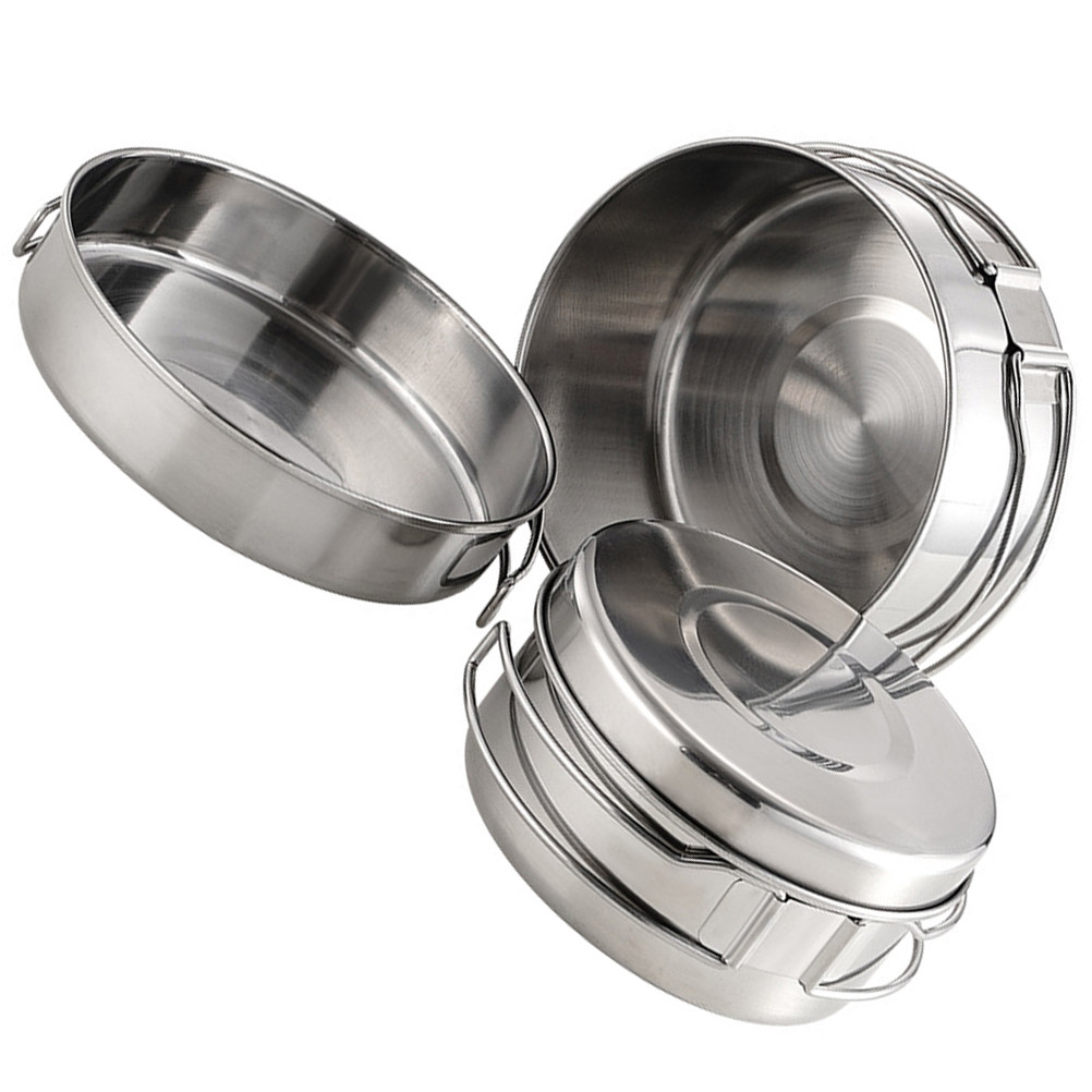 1Set Outdoor Stainless Steel C - Camping Cooking Sets 评论和价格