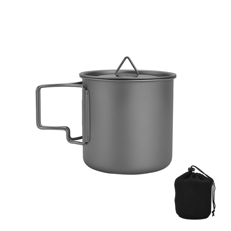 Titanium Camping Mug with Fold - Camping Cooking Backpack 评论和价格