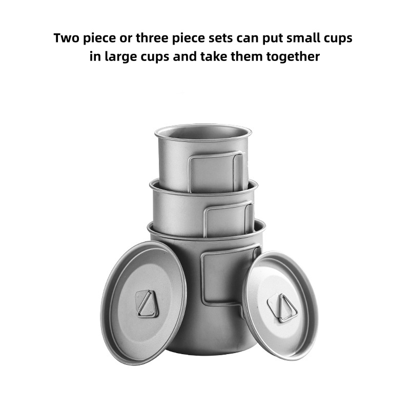 Titanium Camping Mug with Fold - Camping Cooking Backpack 评论和价格