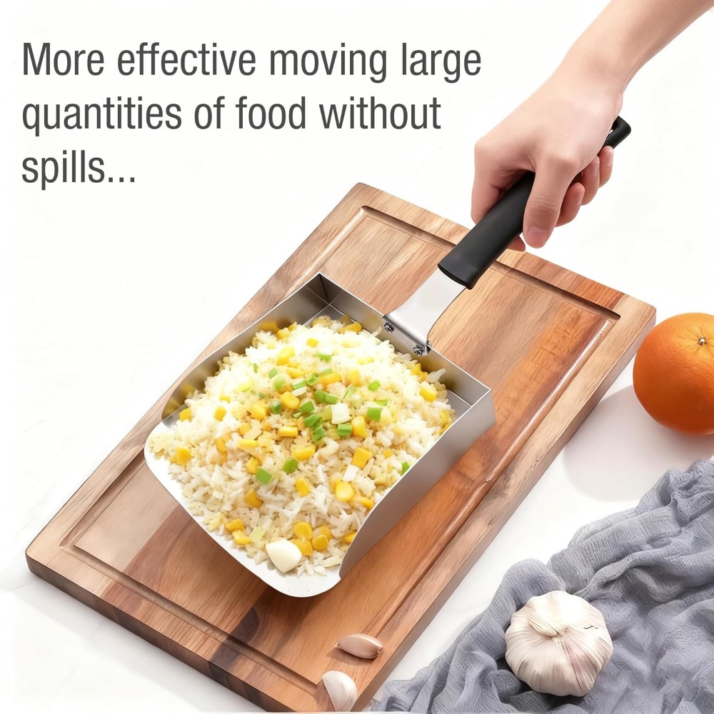 Griddle Food Mover Stainless S - Camping Cooking Vegetables 评论和价格