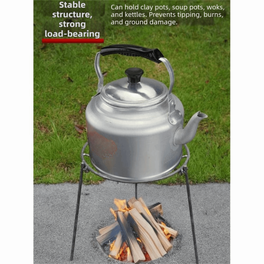 Foldable Camping Campfire Trip - Camping Cooking Tripod 评论和价格