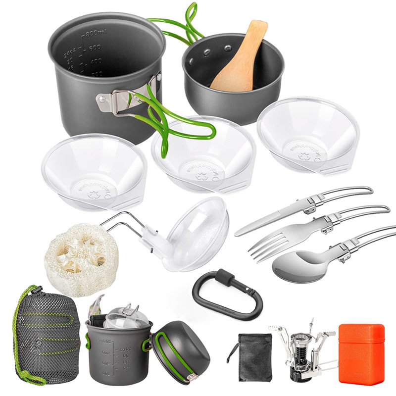 Camping Cookware Kit, Camping  - Camping Cooking Multi Tool 评论和价格