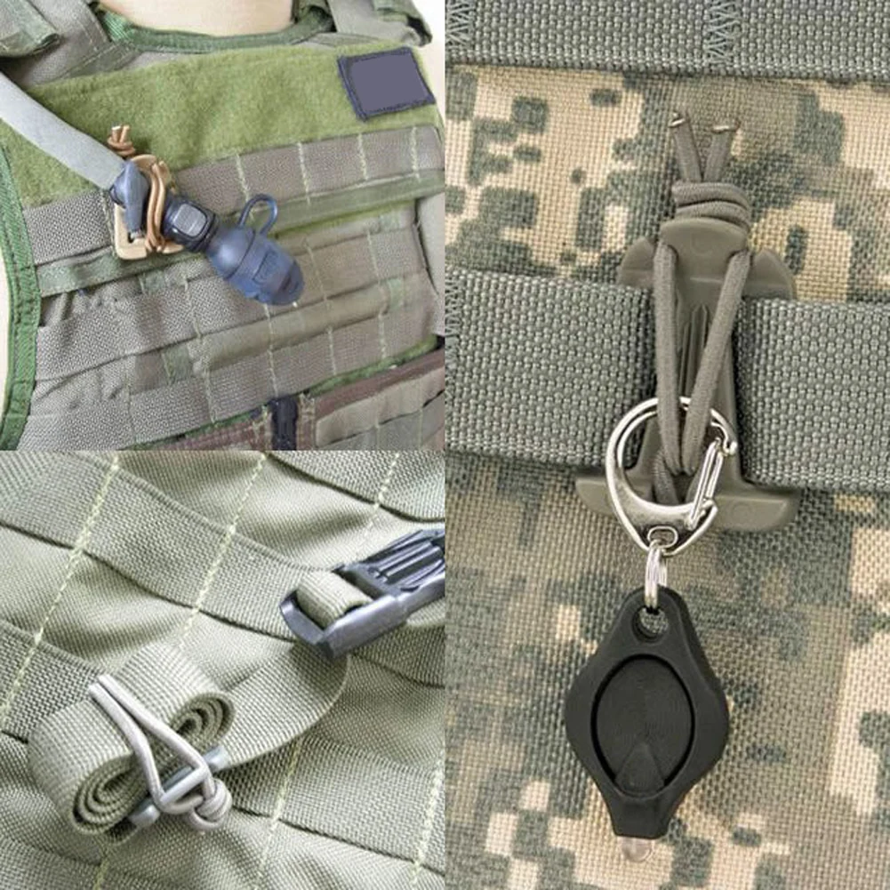 1/2/5Pcs Backpack Buckle Clamp - Camping Cooking Hanger 评论和价格