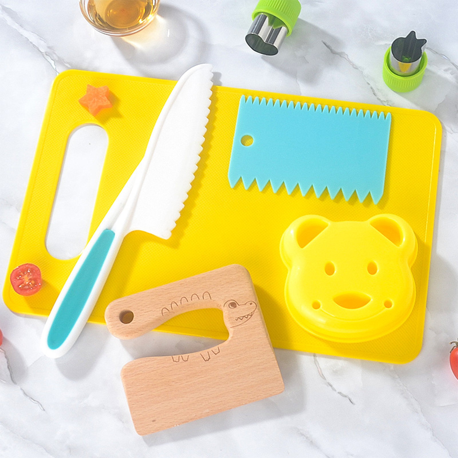 Plastic Kitchen Tools for Kids - Camping Cooking Kids 评论和价格