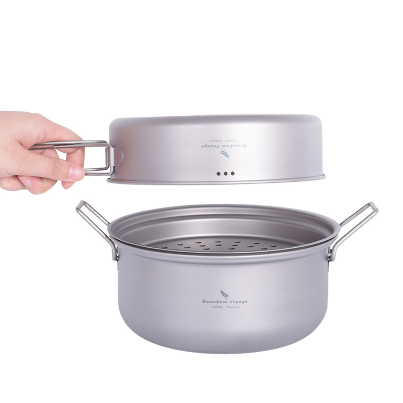 Boundless Voyage Titanium Stea - Camping Cooking Sets 评论和价格