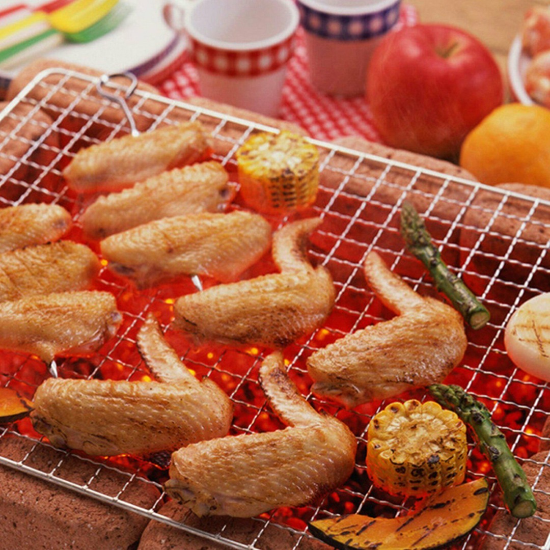 1pcs/2pcs 50 * 38cm BBQ Grill  - Camping Cooking Vegetables 评论和价格