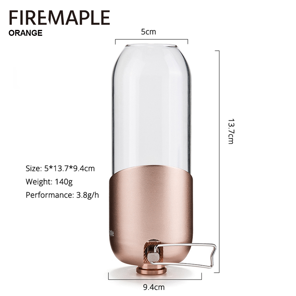 Fire Maple Orange Gas Lantern  - Camping Cooking Backpack 评论和价格