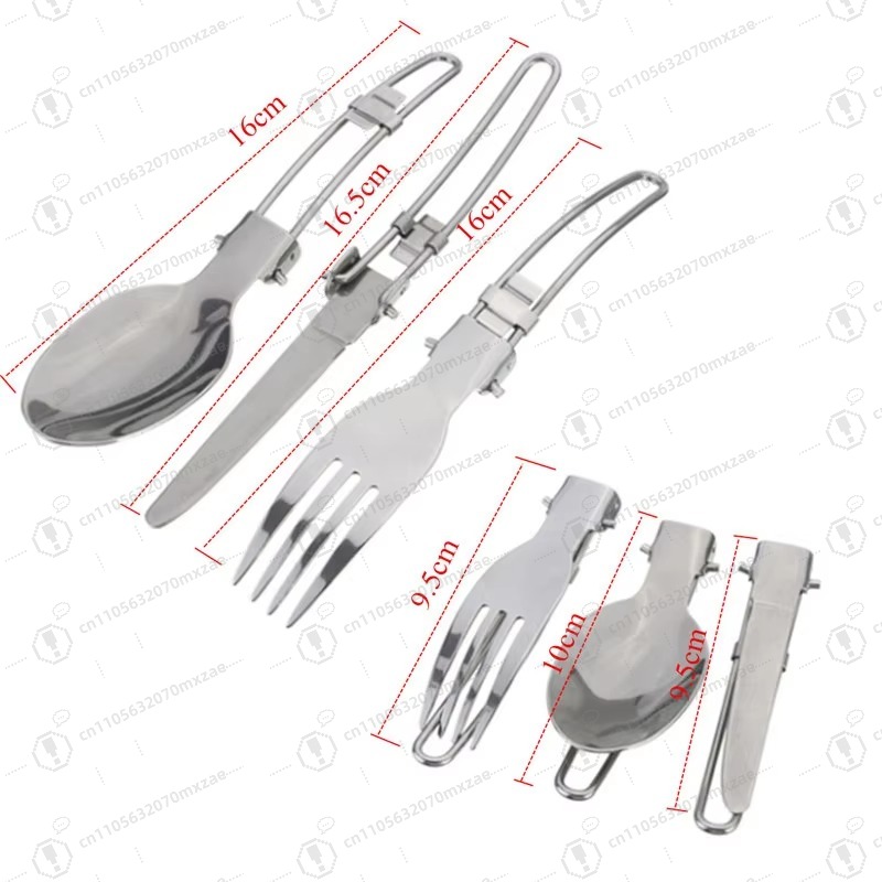 Outdoor aluminum cookware 10-p - Camping Cooking Accessories Set 评论和价格