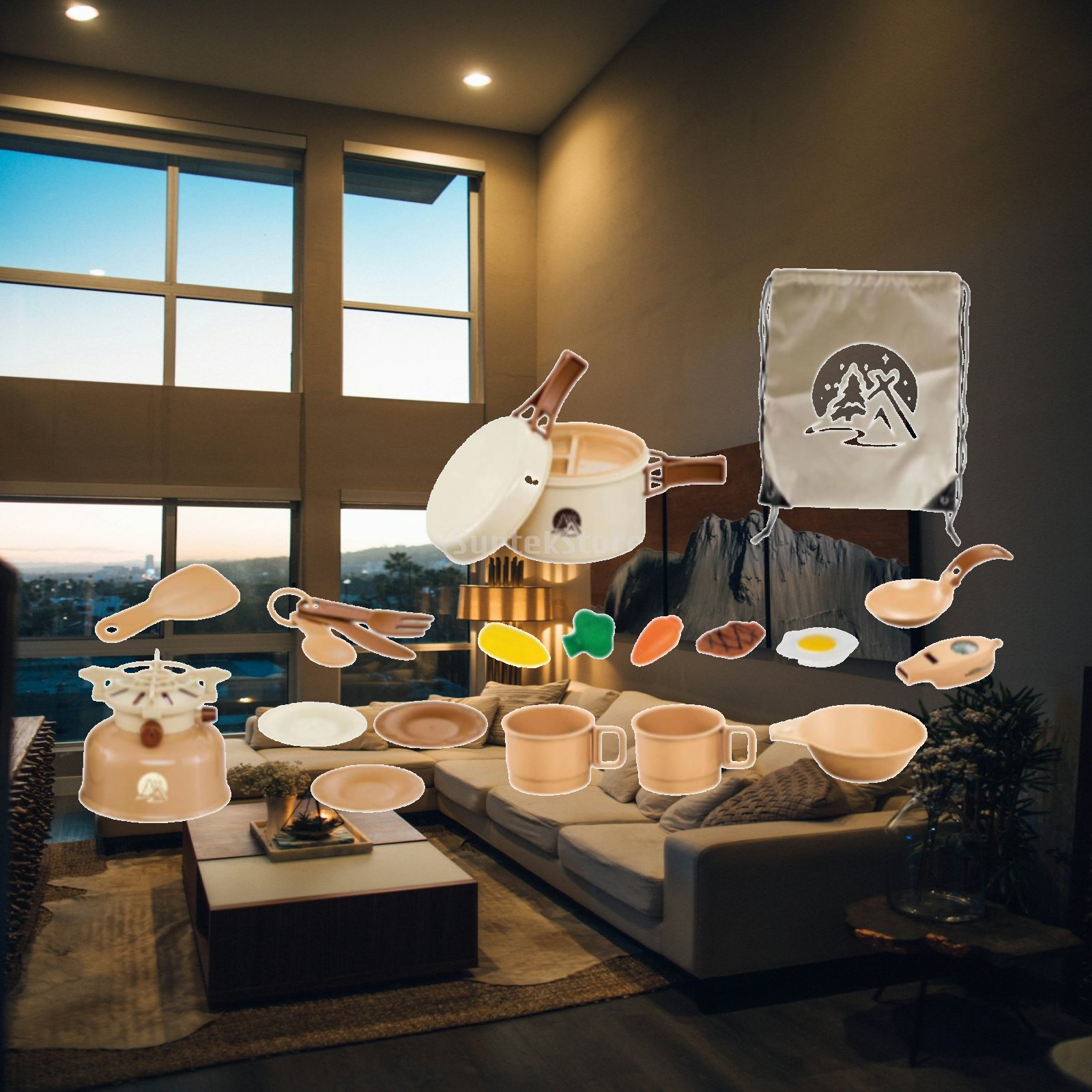 22 Pieces Kids Camping Cooking - Camping Cooking Kids 评论和价格