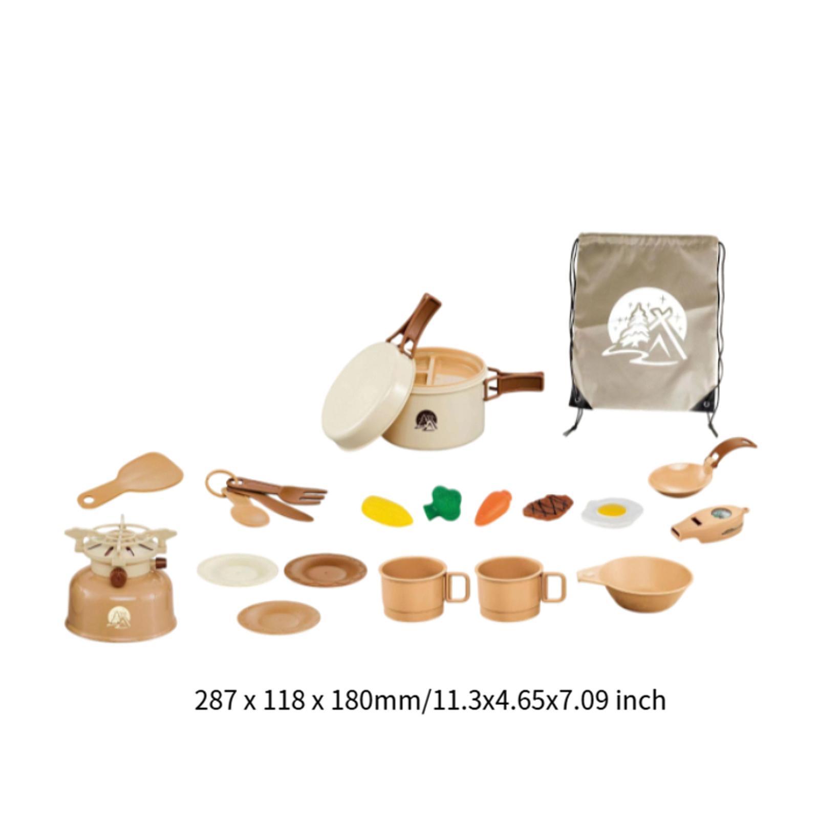 22 Pieces Kids Camping Cooking - Camping Cooking Kids 评论和价格
