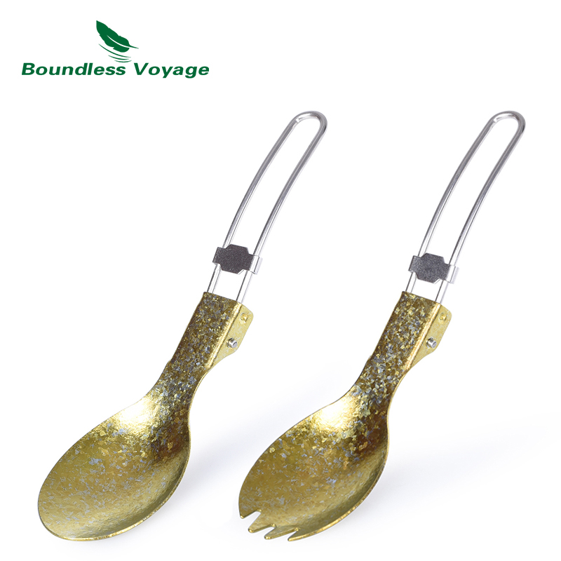 Titanium Camping Tableware Por - Camp Spork Set 评论和价格