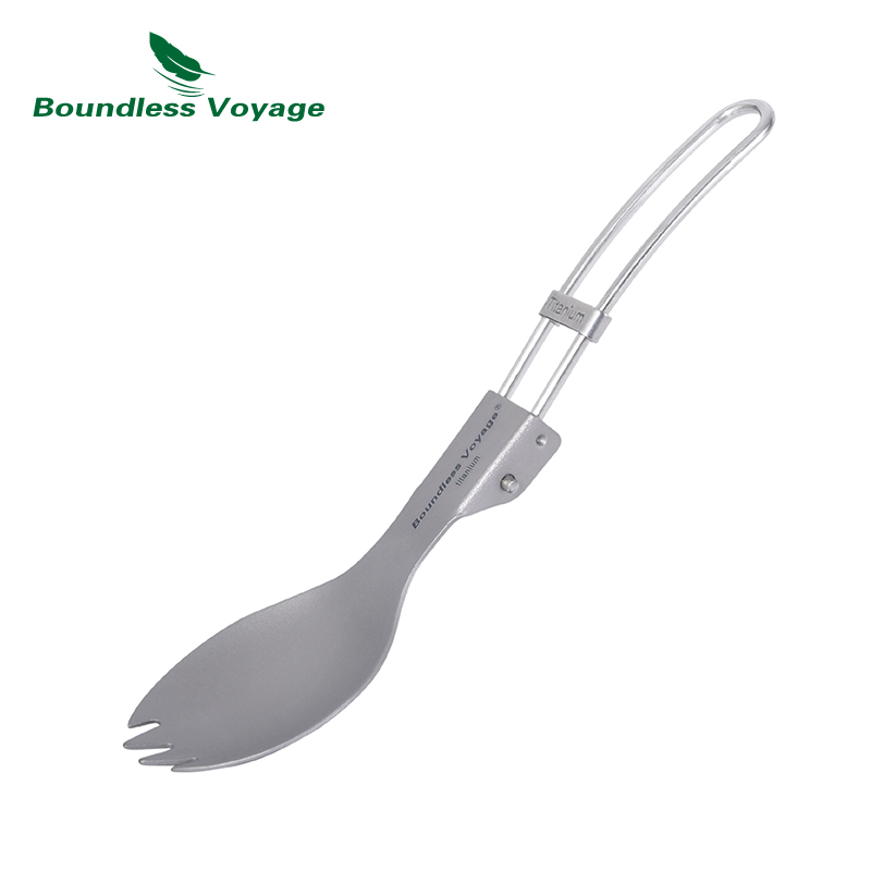 Titanium Camping Tableware Por - Camp Spork Set 评论和价格