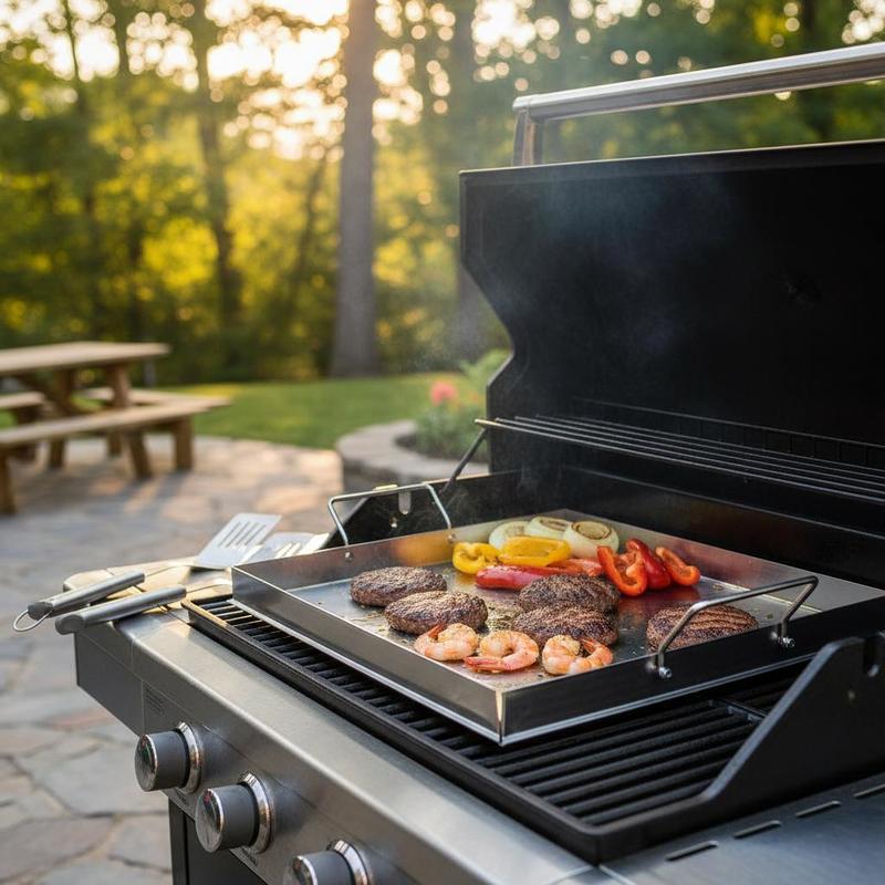Universal Flat Top Griddle 18x - Camping Cooking Sets 评论和价格