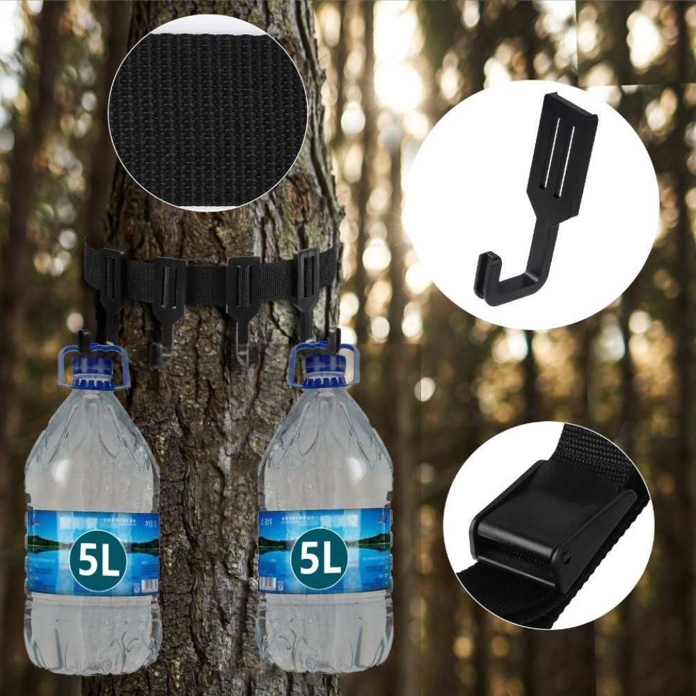 Durable Adjustable Tree Hook S - Camping Cooking Hanger 评论和价格