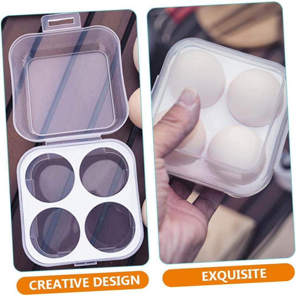 4 Grid Egg Storage Box Portabl - Camping Cooking Utensil Holder 评论和价格