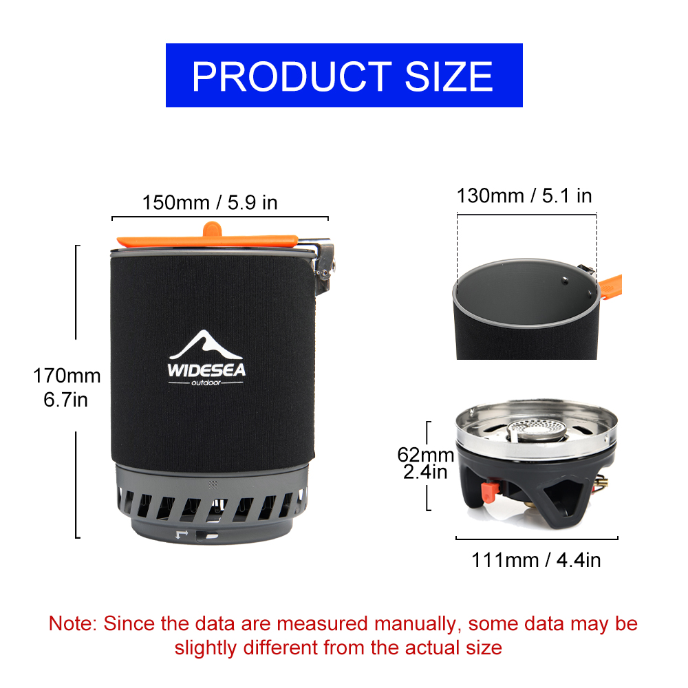 Widesea Camping Cooking System - Camping Cooking Sets 评论和价格