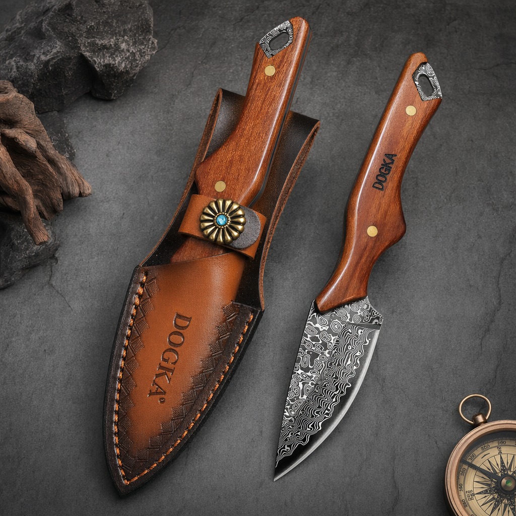 Damascus Steel Kitchen Utility - Camping Cooking Multi Tool 评论和价格