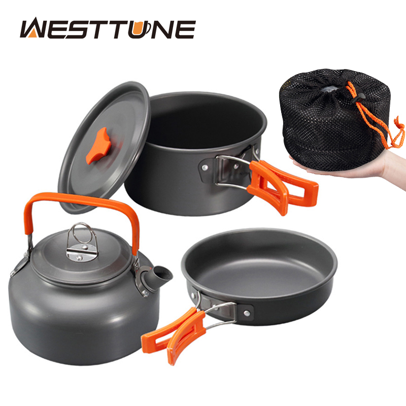 WESTTUNE Camping Cookware Kit  - Camping Cooking Accessories Set 评论和价格