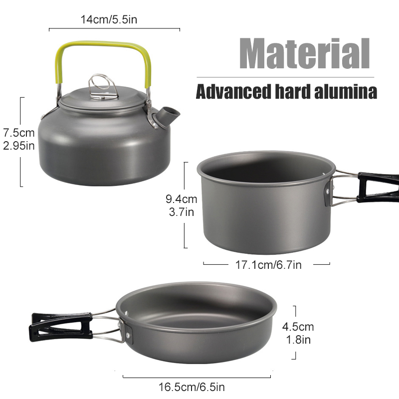 WESTTUNE Camping Cookware Kit  - Camping Cooking Accessories Set 评论和价格