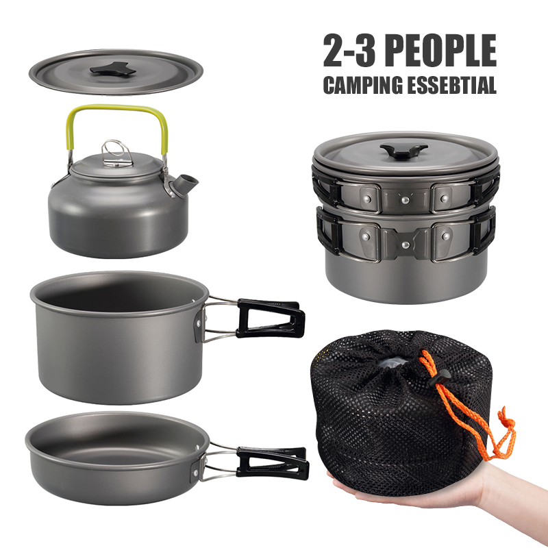 WESTTUNE Camping Cookware Kit  - Camping Cooking Accessories Set 评论和价格