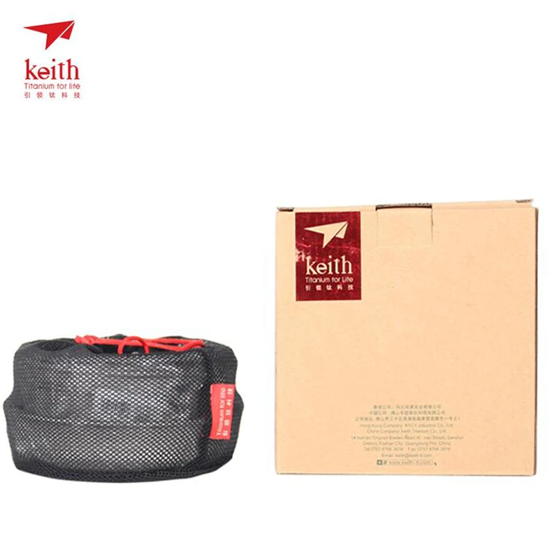 Keith 3PCS Titanium Cookware P - Camping Cooking Sets 评论和价格