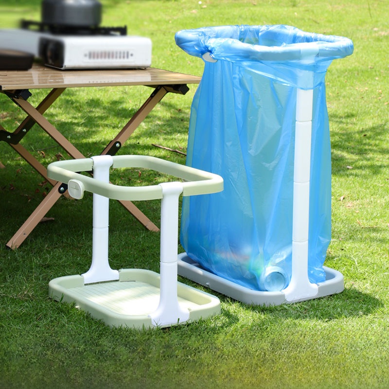 Outdoor Portable Waste Bag Sta - Camping Cooking Utensil Holder 评论和价格