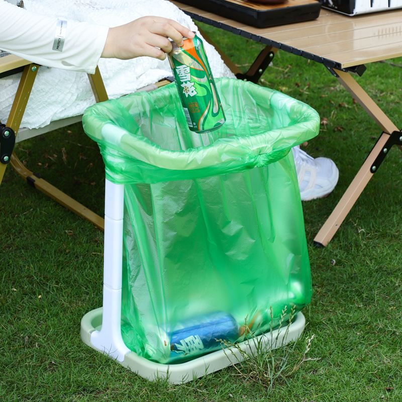 Outdoor Portable Waste Bag Sta - Camping Cooking Utensil Holder 评论和价格