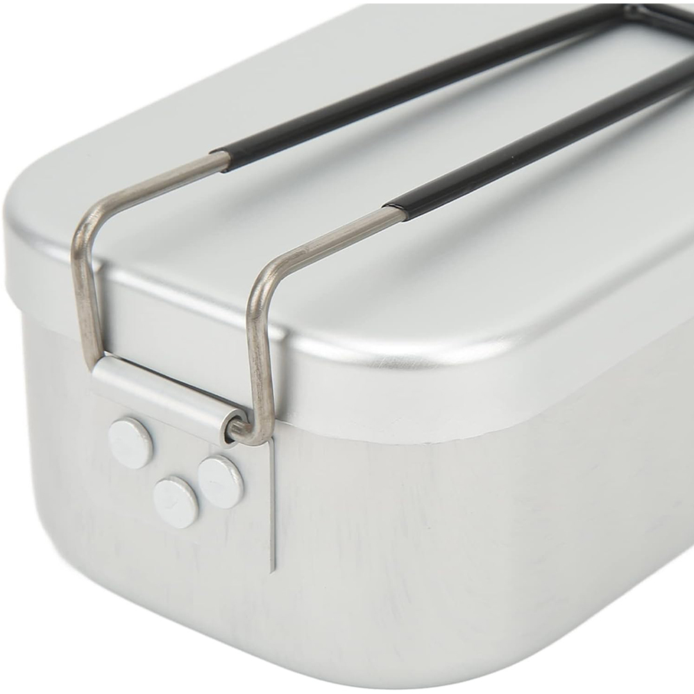 800ML Aluminum Lunch Boxes Out - Camping Cooking Pack 评论和价格