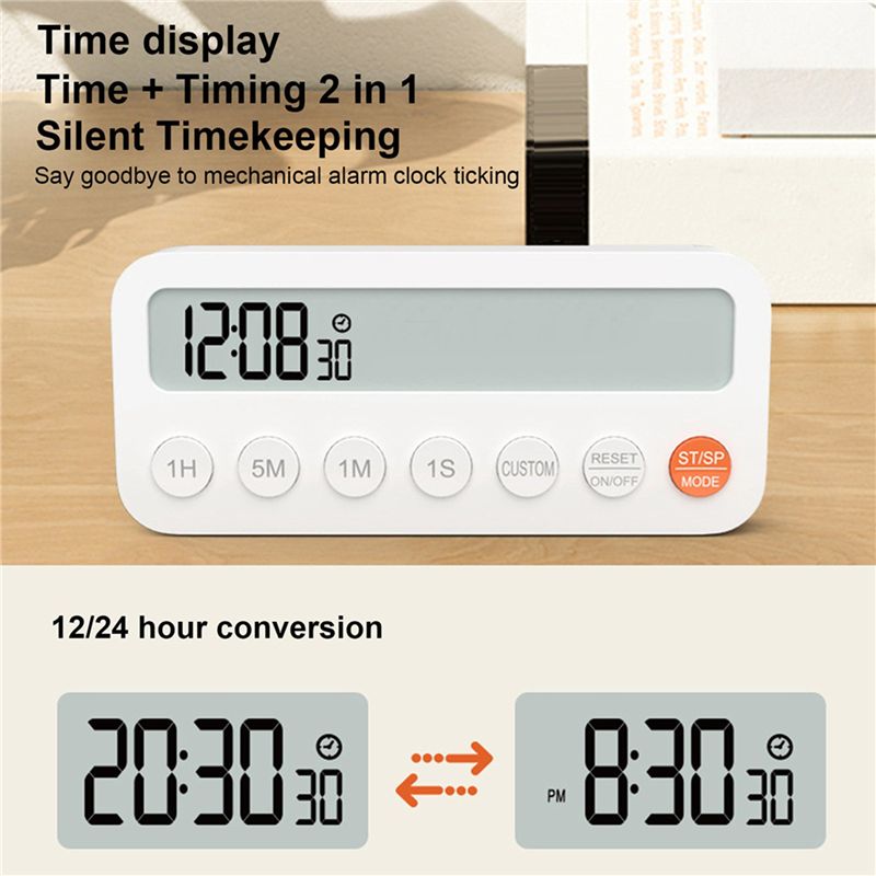 PORK-2X Digital Kitchen Timer  - Camping Cooking Kids 评论和价格