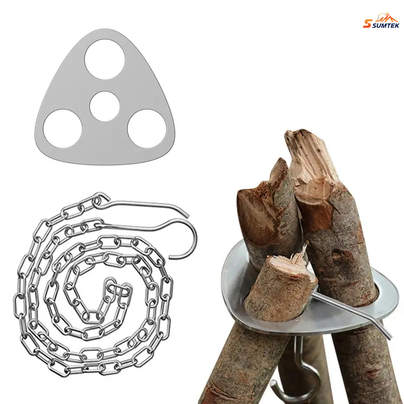 Stainless Steel Portable Campi - Camping Cooking Multi Tool 评论和价格
