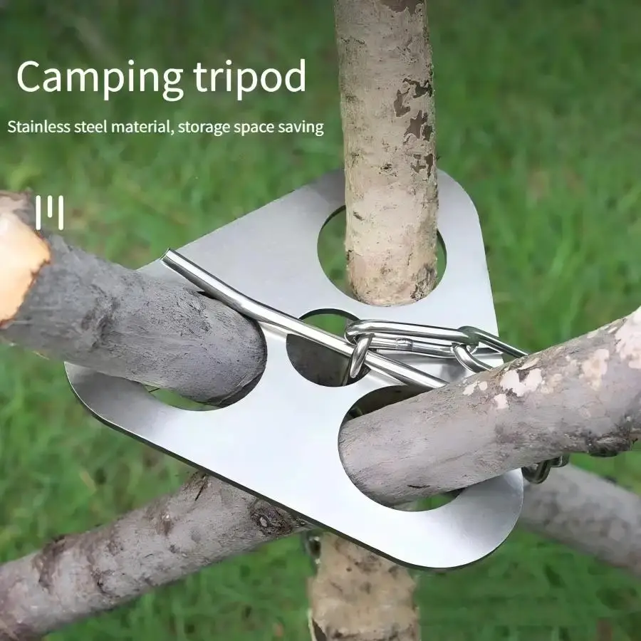 Stainless Steel Portable Campi - Camping Cooking Multi Tool 评论和价格