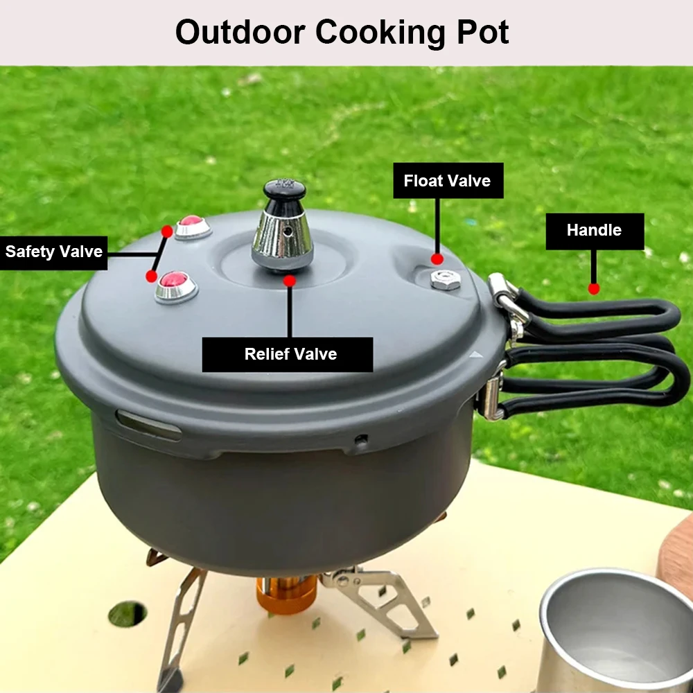 Camping Mini Pressure Cooker,  - Camping Cooking Pack 评论和价格