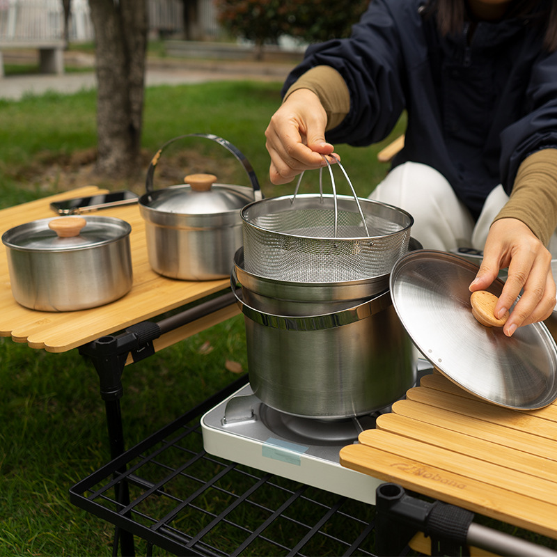 NOBANA Newest Outdoor Stainles - Camping Cooking Backpack 评论和价格