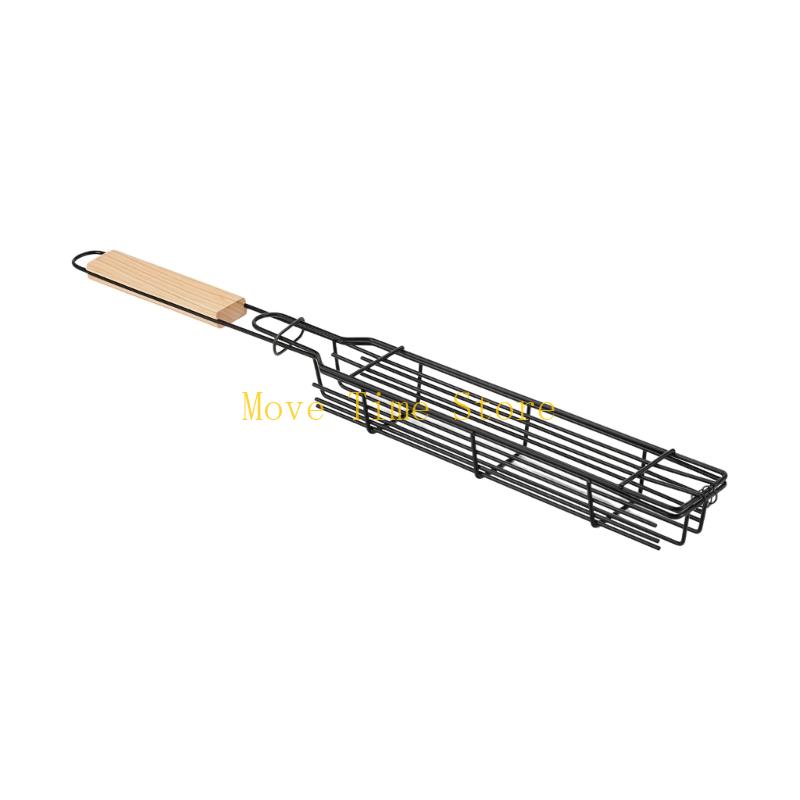92ME Handle BBQ Grills Basket  - Camping Cooking Vegetables 评论和价格