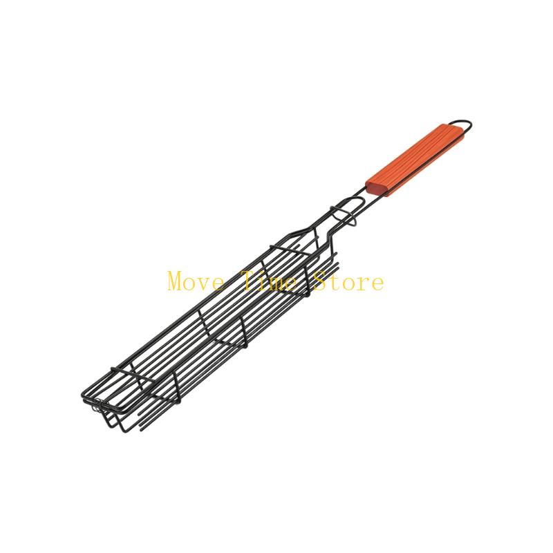 92ME Handle BBQ Grills Basket  - Camping Cooking Vegetables 评论和价格