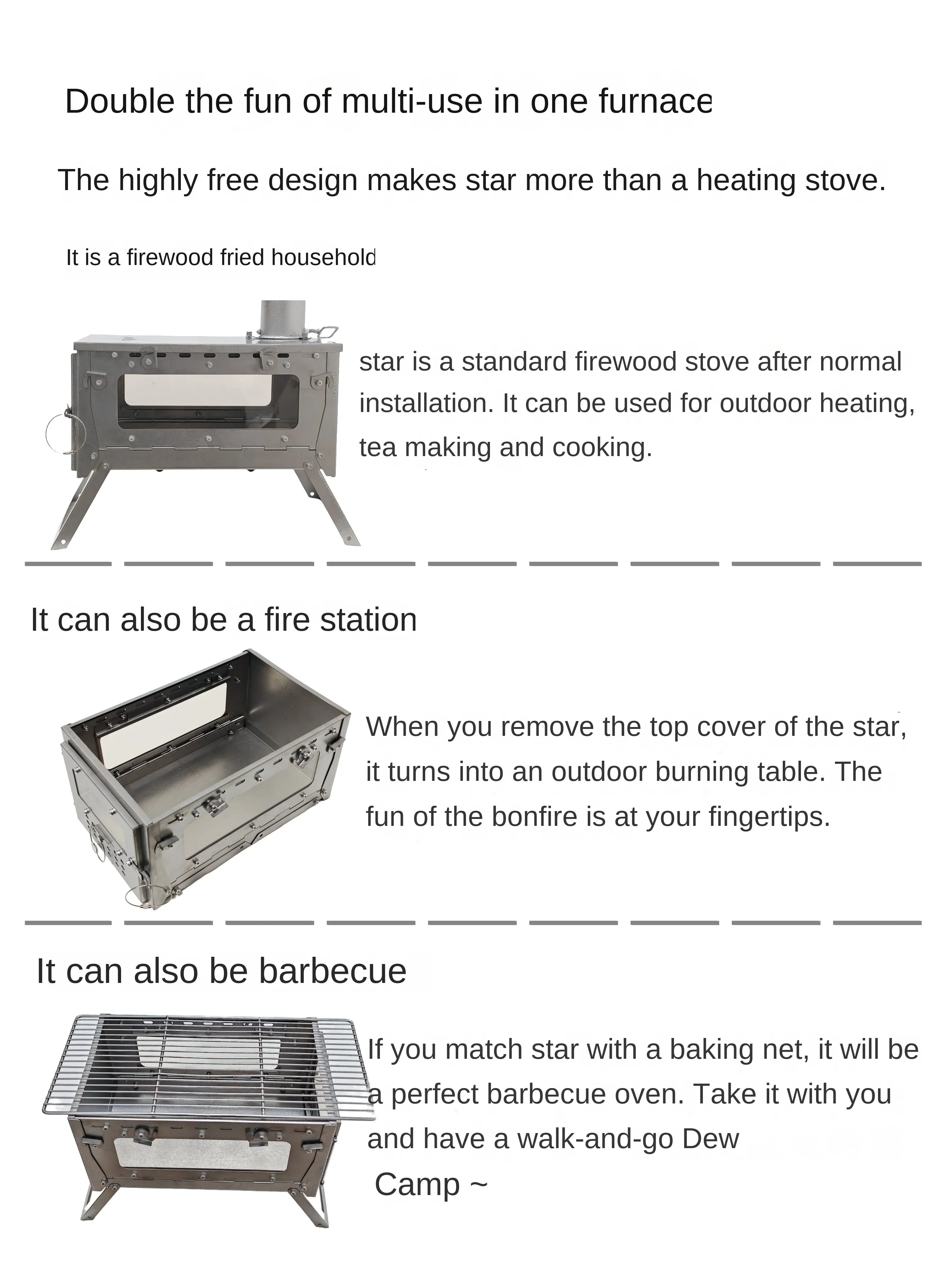 WT Star Ti Titanium Alloy Fold - Camping Cooking Fuel 评论和价格
