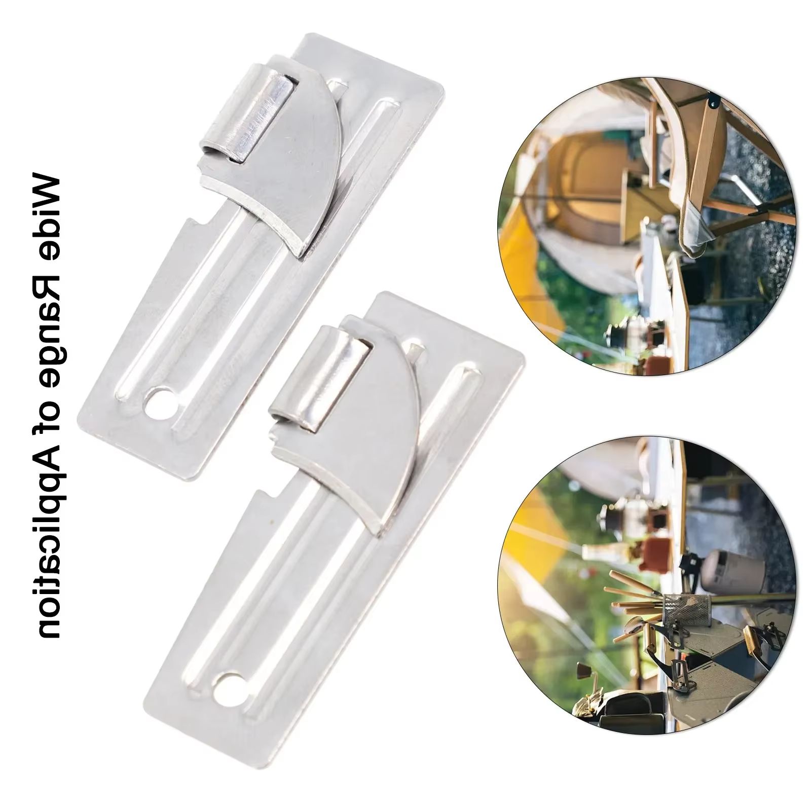 2pcs Stainless Steel Mini Fold - Camping Cooking Multi Tool 评论和价格
