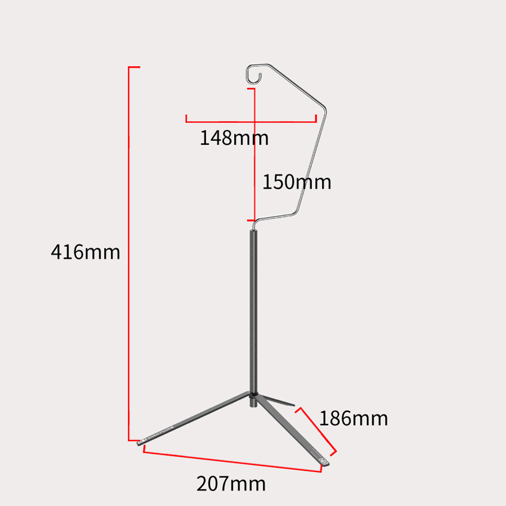 Detachable Lantern Stand Light - Camping Cooking Tripod 评论和价格