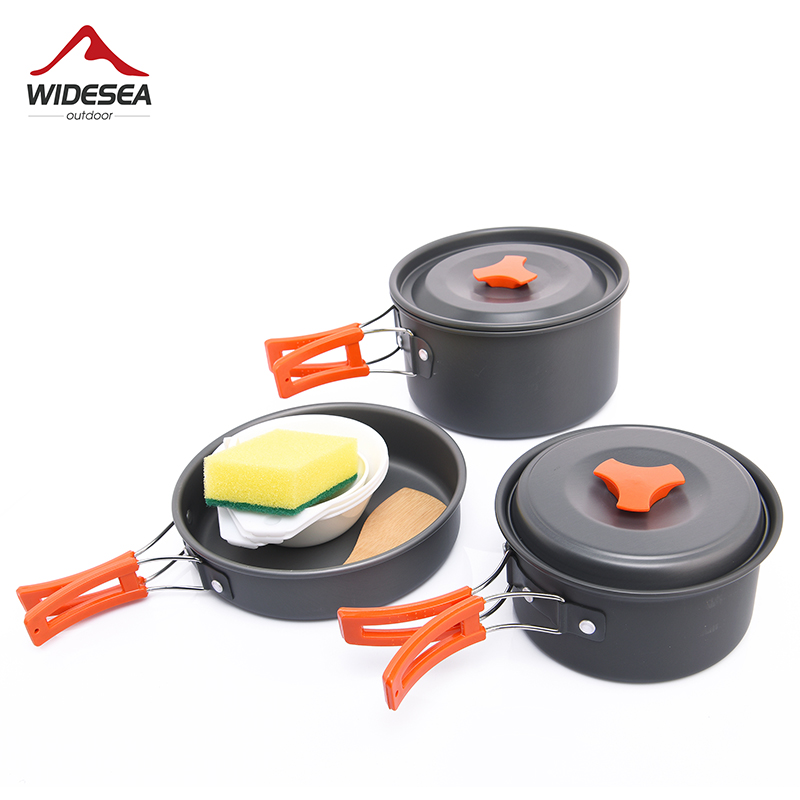 Widesea Camping Outdoor Cookwa - Camping Cooking All In One 评论和价格