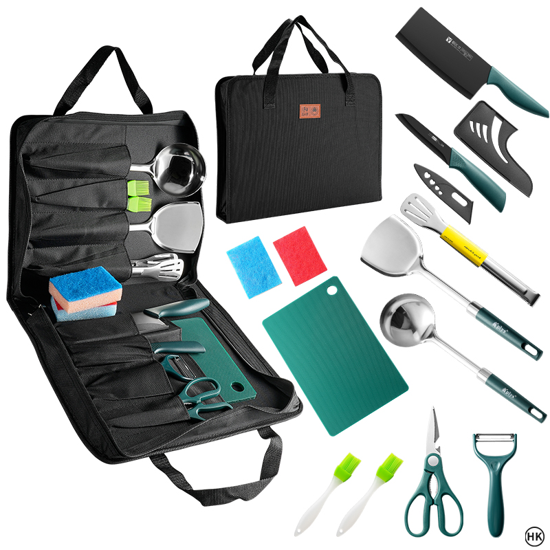 13PCS Camping cooking set, cam - Camping Cooking Accessories Set 评论和价格
