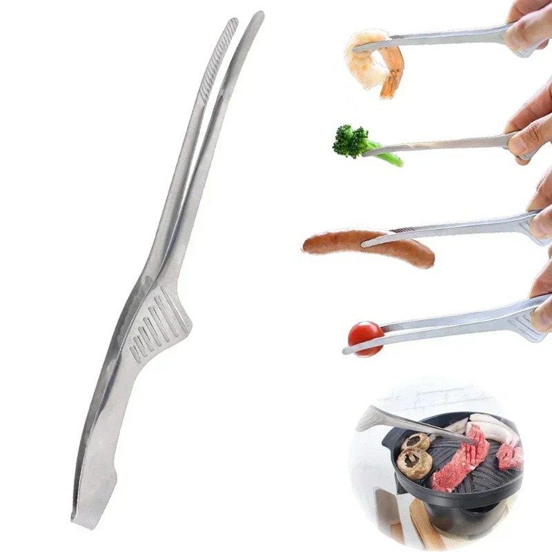 1/2Pcs 24cm Stainless Steel Fo - Camping Cooking Accessories Set 评论和价格