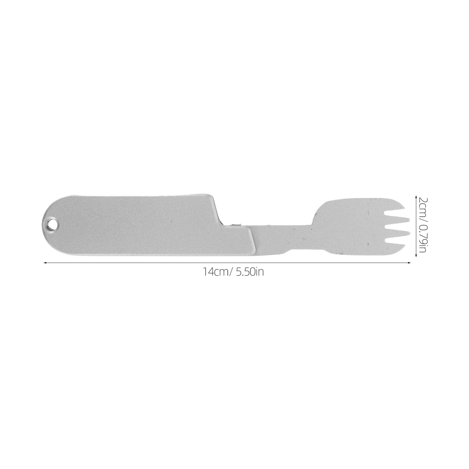 Ultralight 2 in 1 Camping Uten - Camp Spork Set 评论和价格
