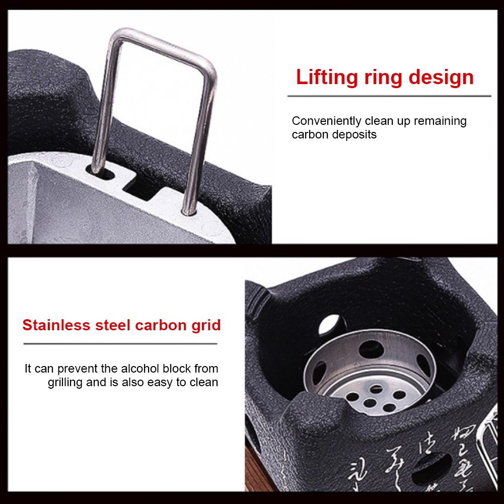 Smokeless Portable Grill Korea - Camping Cooking Alcohol 评论和价格