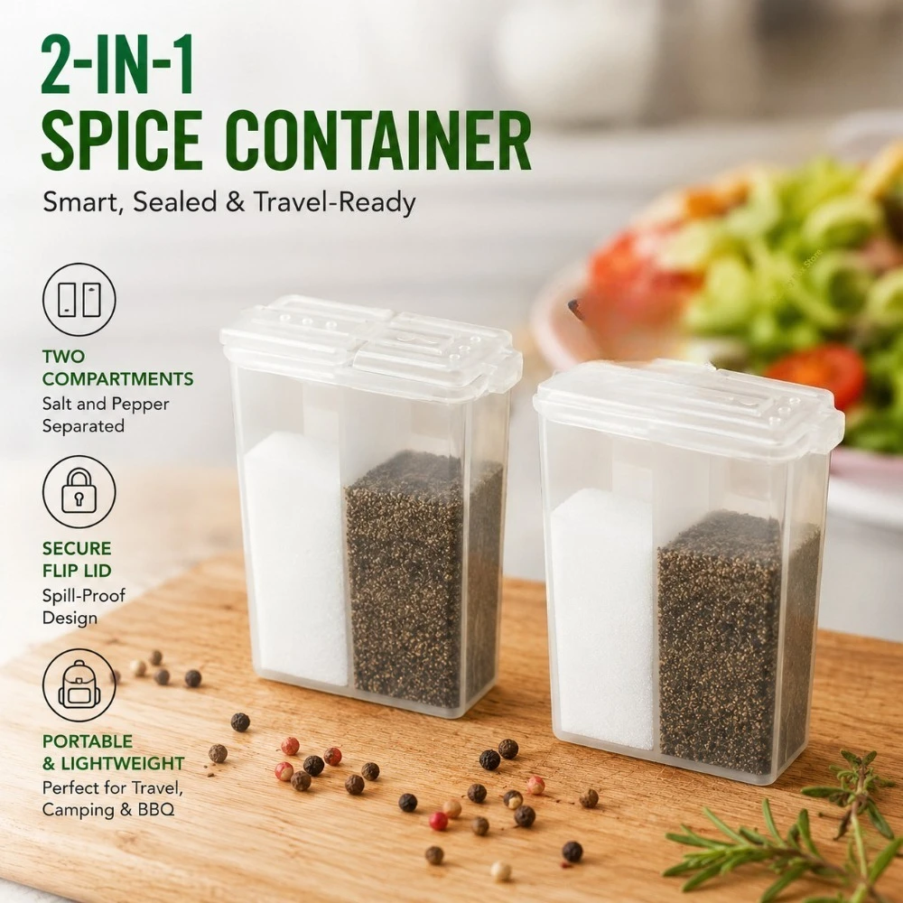 Multi-use 2in1 Spice Jar 2/4/6 - Camping Cooking Options 评论和价格