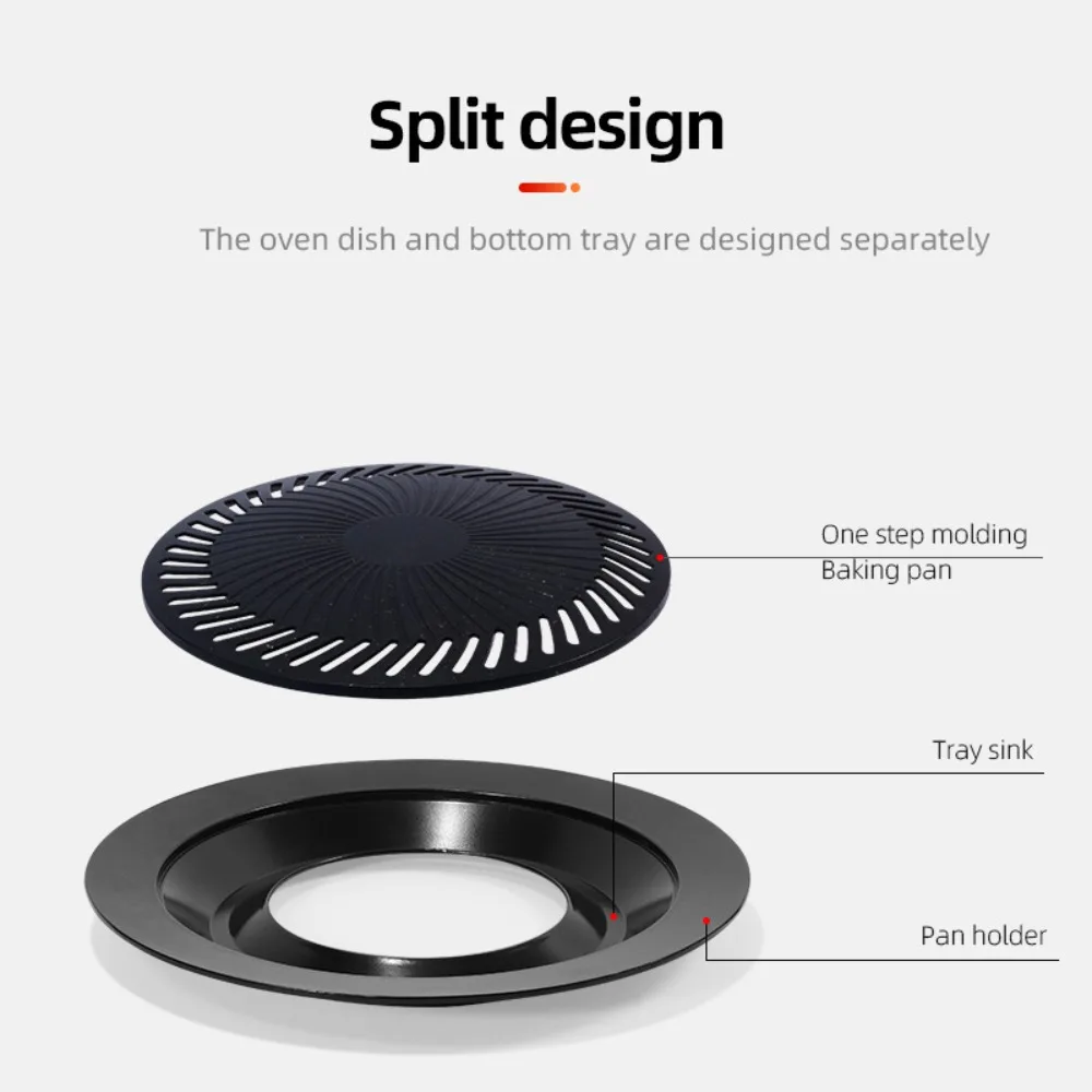 KOSUN Aluminum Grill Pan Round - Camping Cooking Vegetables 评论和价格