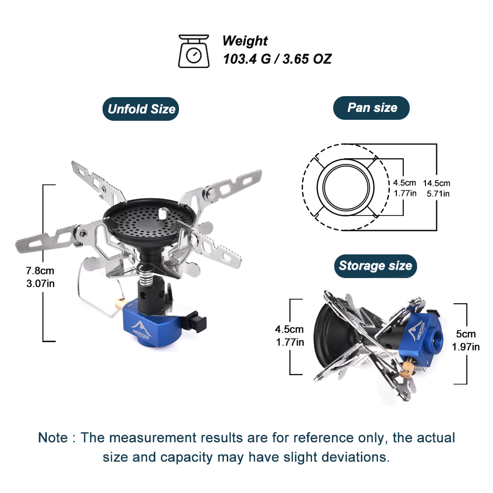 Outdoor Camping Gas Burner Out - Camping Cooking Fuel 评论和价格