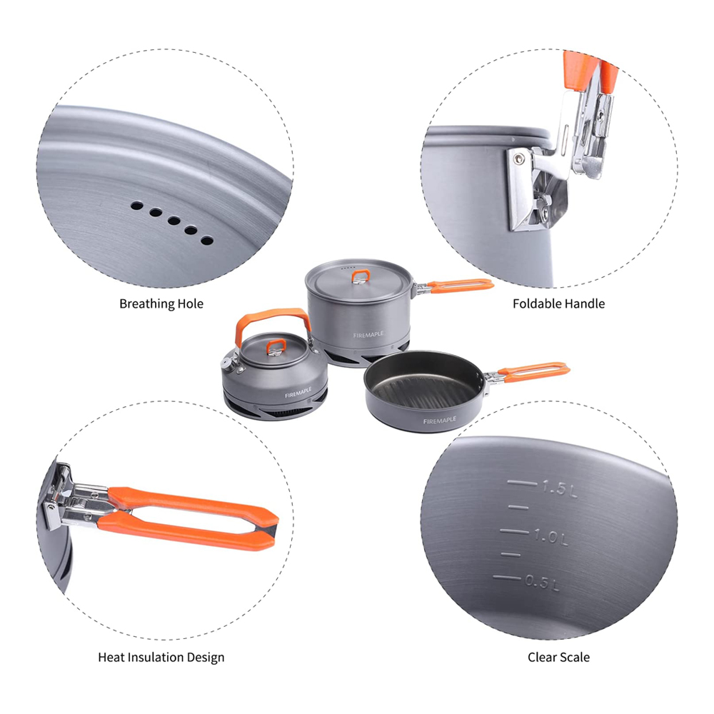 Fire Maple Camping Cookware Ut - Camping Cooking All In One 评论和价格