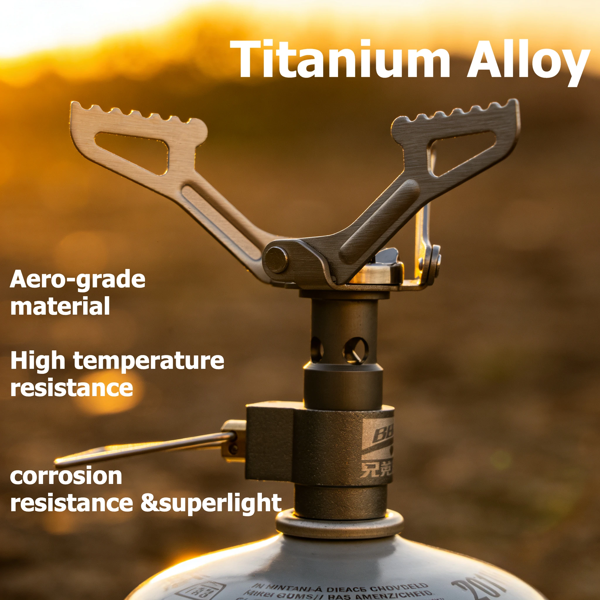 BRS-3000T Titanium Mini Campin - Camping Cooking No Gas 评论和价格